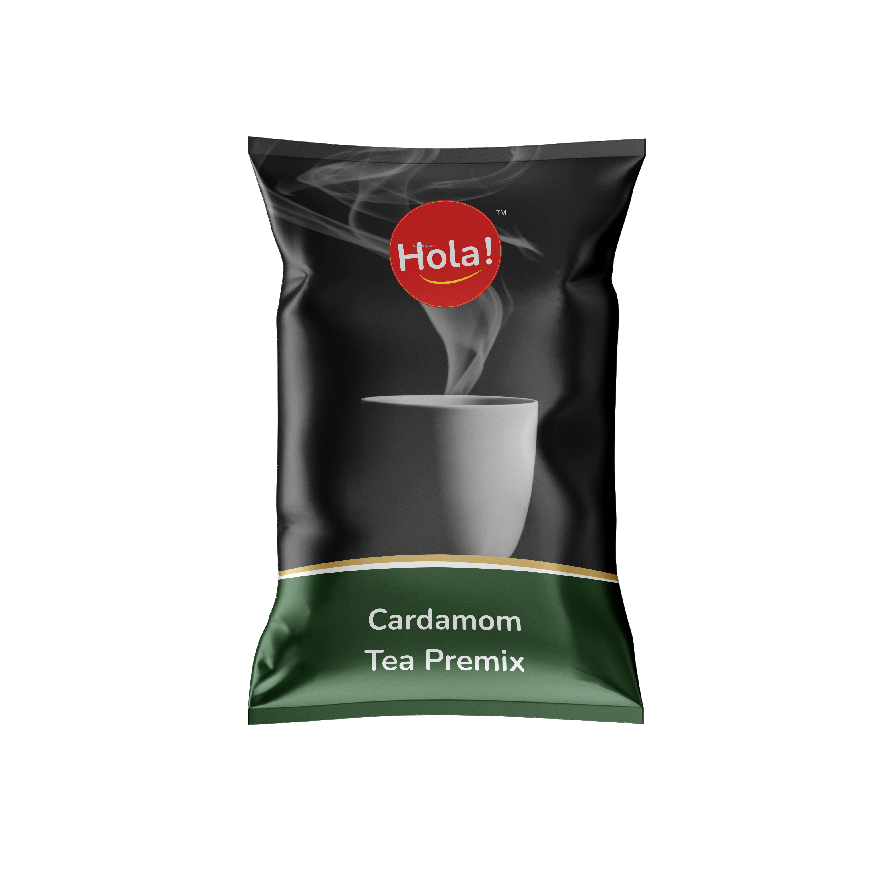 Hola Instant Tea Premix Cardamom Pouch